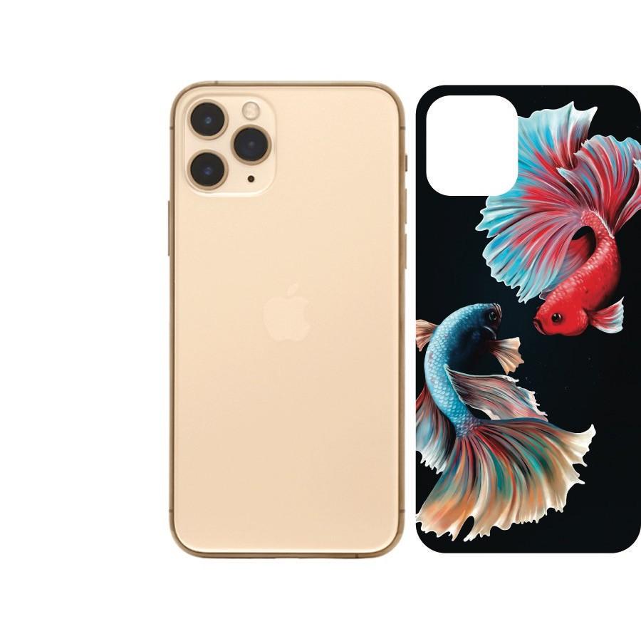 Miếng Dán Skin 3D mặt lưng điện thoại dành choiphone 11 / 11 pro / 11pro max / chống trầy xước, hình ảnh 3D sắt nét