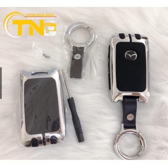 ỐP BẢO VỆ KHÓA MAZDA 3, CX3, CX30 KIM LOẠI METAL CHỐNG VA ĐẬP