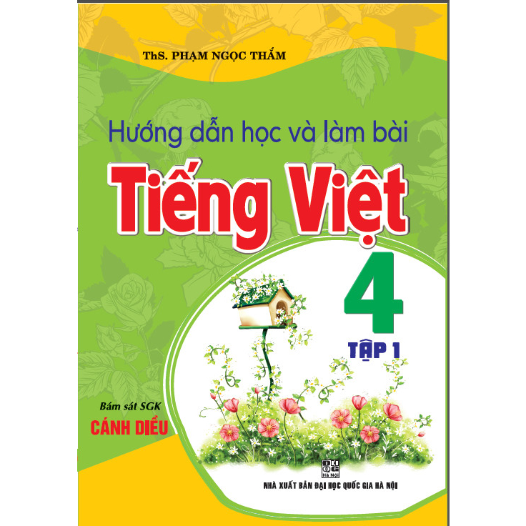 Sách - Hướng dẫn học và làm bài tiếng Việt 4 tập 1