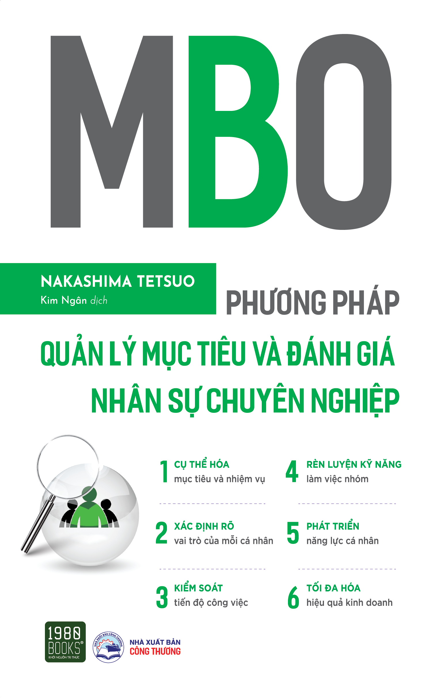 Hình ảnh Sách - MBO Phương pháp quản lý mục tiêu và đánh giá nhân sự chuyên nghiệp - 1980Books