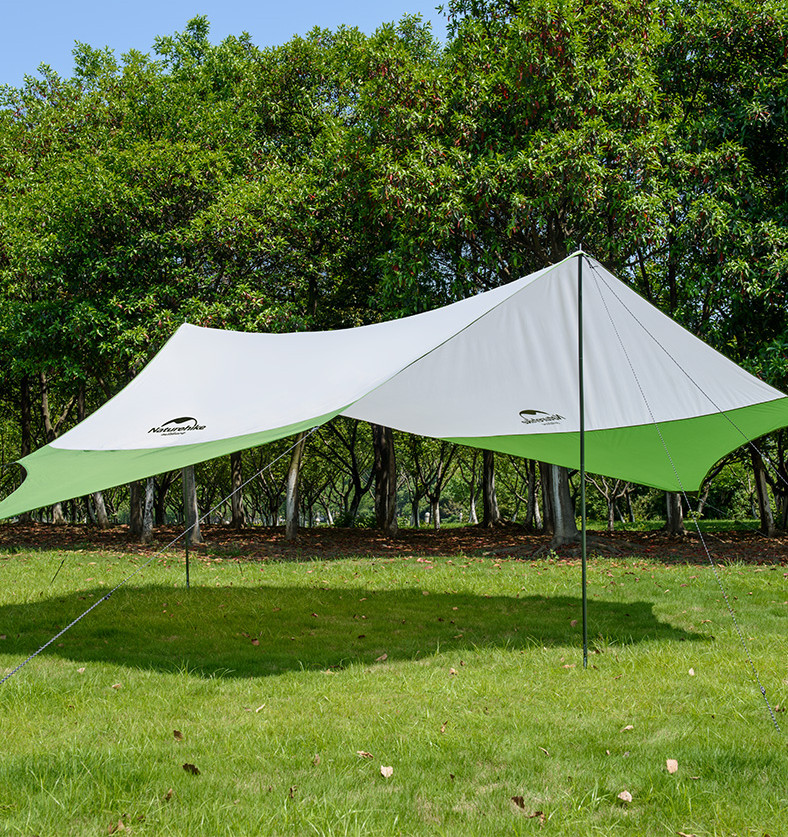 Tấm Tăng Dã Ngoại Lục Giác Chống Thấm, Chống Nắng, Nhẹ, Dễ Di Chuyển Naturehike NH16T012-S