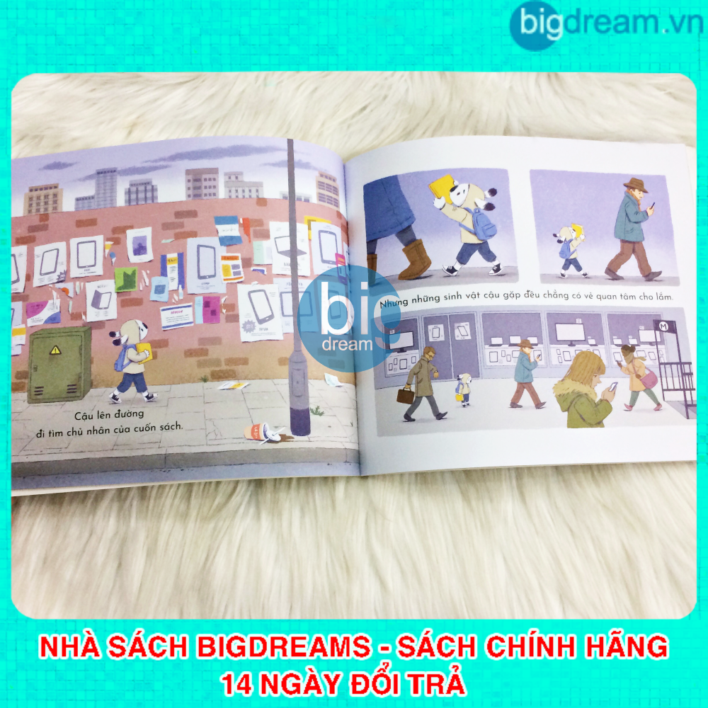 Cuốn sách bị thất lạc - Truyện kể cho bé trước giờ đi ngủ - Nuôi dưỡng tình cảm gia đình