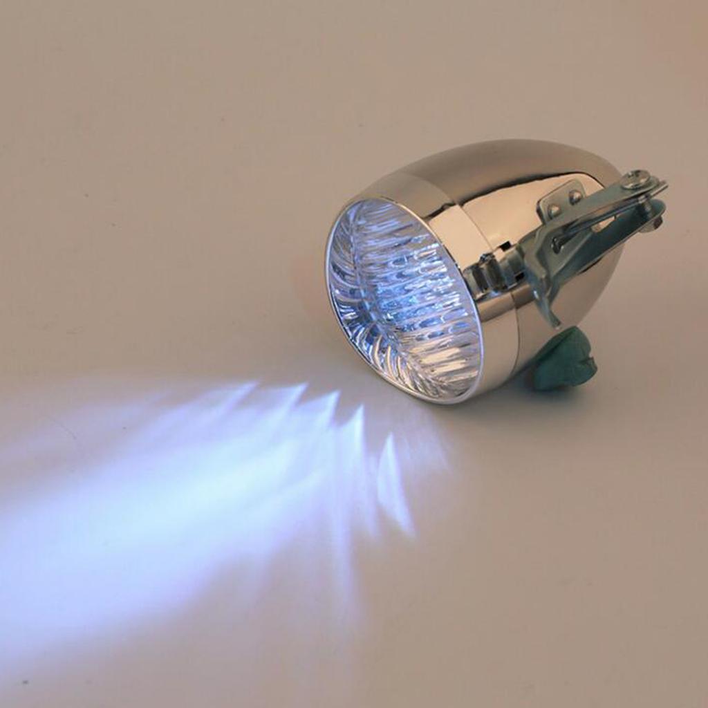 Bike Light Set, Super Bright 3 LED Bicycle Front Lights and 2 Light Mode Options