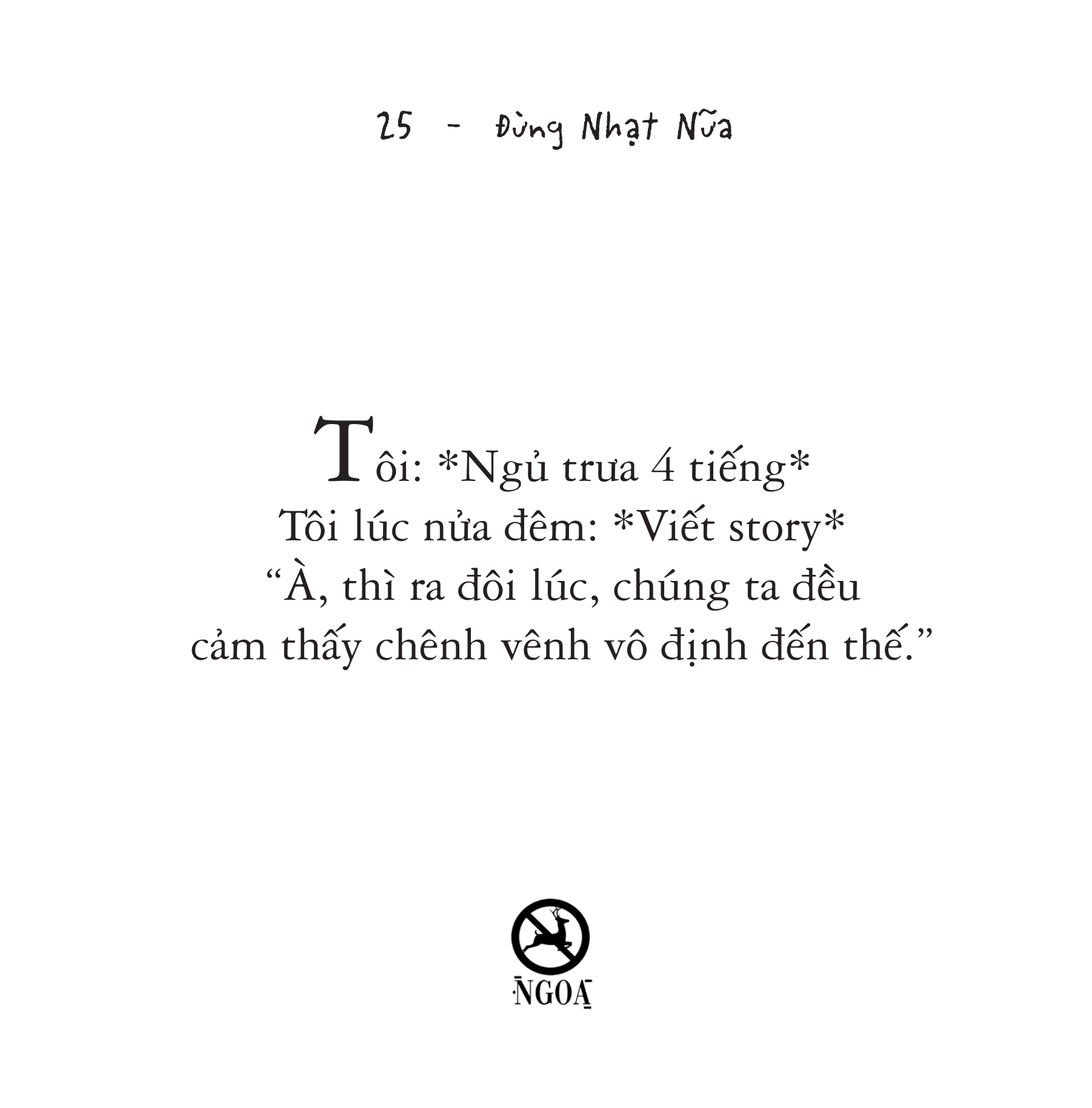 Đừng Nhạt Nữa