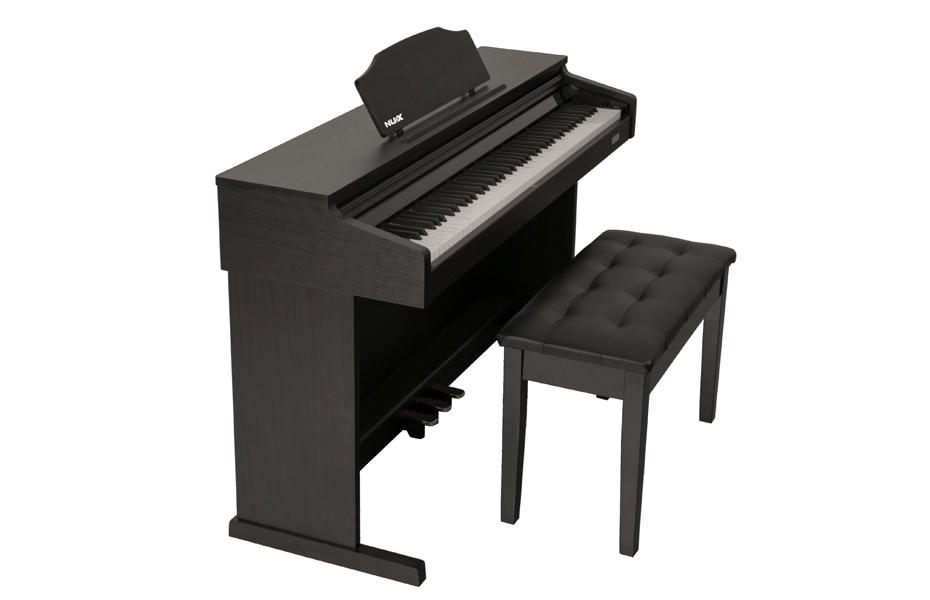 Đàn Piano điện cao cấp/ Home Digital Piano - Nux WK-520 (WK520) - Hàng chính hãng - Màu đen (gỗ)