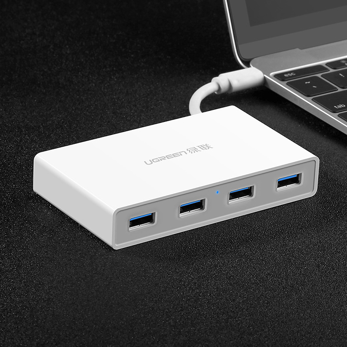 Hub USB type C ra 4 cổng USB 3.0 UGREEN 30278 - Hàng Chính Hãng