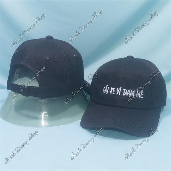 Set Nón Cặp Bucket &amp; Cap Lái Xe Vì Đam Mê (LXV01); (KLX01) - Combo Lái Xe Vì Đam Mê