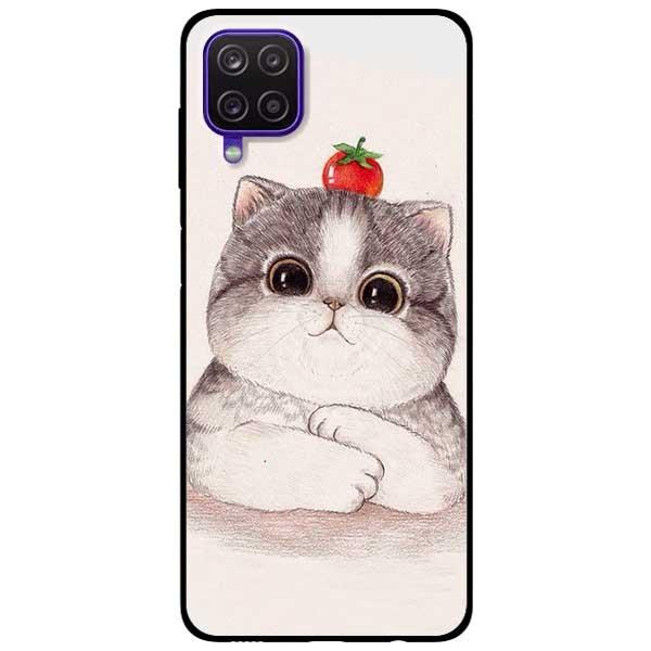 Ốp lưng dành cho Samsung Galaxy A12 - A21s - A31 - mẫu Mèo Và Cà Đỏ