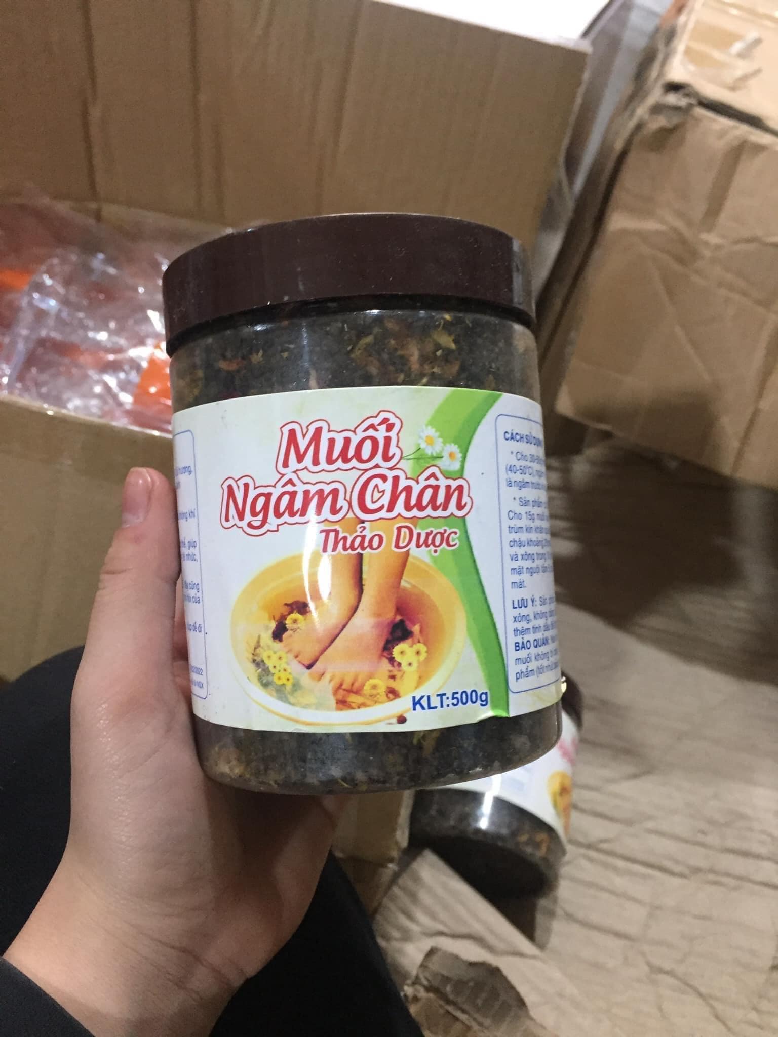 Muối Ngâm Chân Thảo Dược 500g