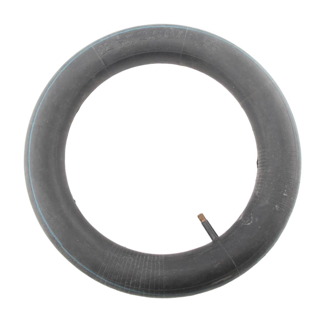 12.5"X2.75" 12.5-2.75 12.5/2.75 BLACK RUBBER TYRE INNER TUBE BENT VALVE STEM