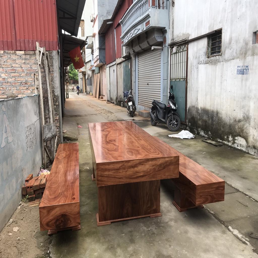 Bộ Bàn Ghế K3 Gỗ Hương Xám