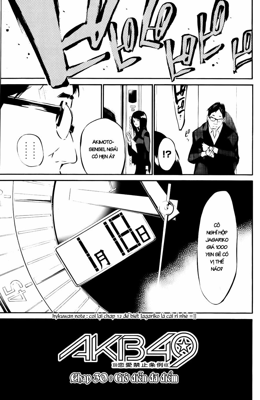 akb49 - renai kinshi jourei chapter 30 1