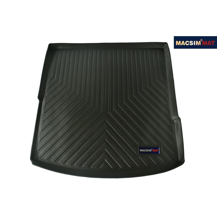 Thảm lót cốp xe ô tô Mercedes GLE 2016-2019 nhãn hiệu Macsim chất liệu TPV cao cấp màu đen