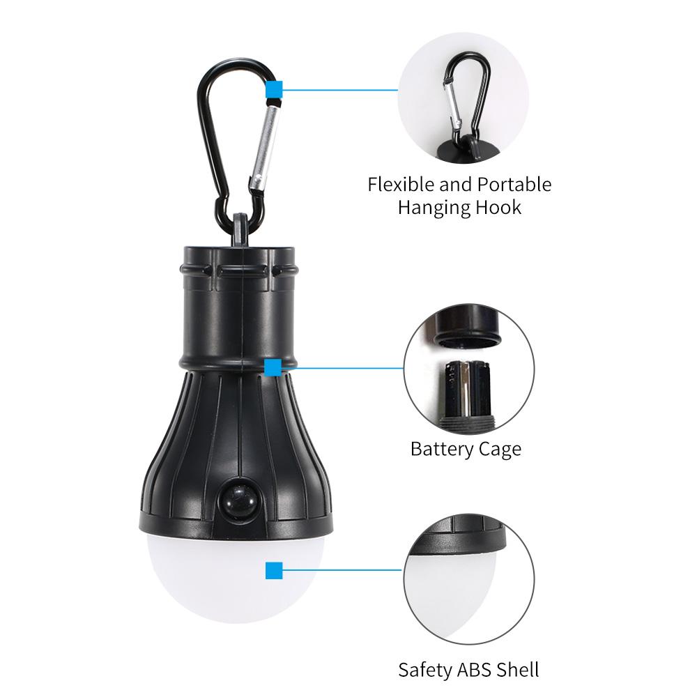 Đèn Led di động, để trong nhà, ngoài trời, lều, chống thấm nước