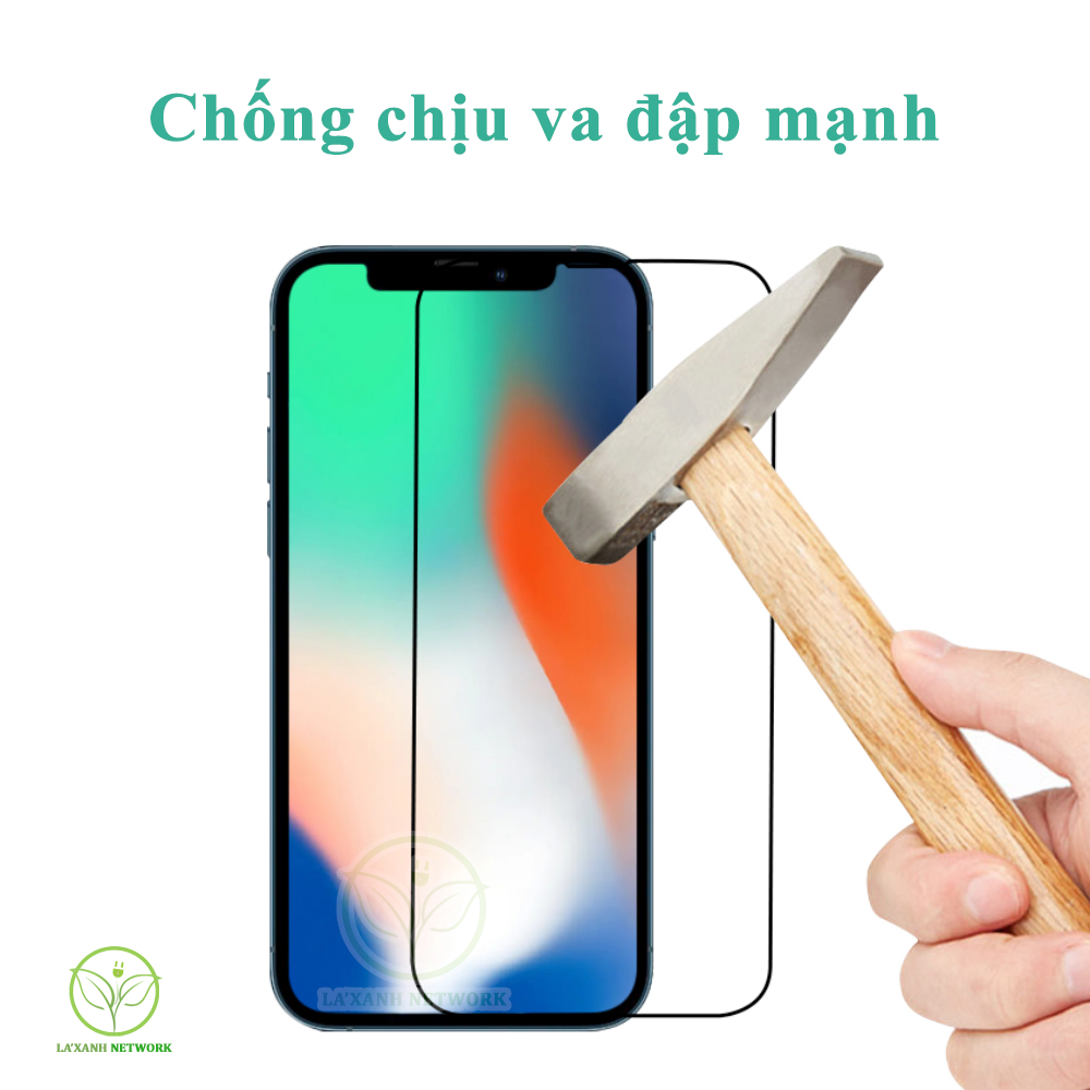 Cường lực bảo vệ màn hình dành cho iPhone 11 12 13 Pro Max XS Max loại Premium siêu cao cấp