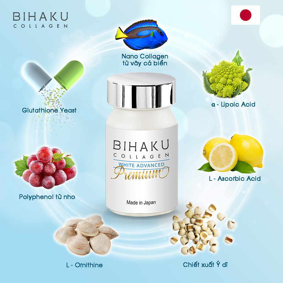 Bihaku Collagen Premium Phiên Bản đặc biệt 2021