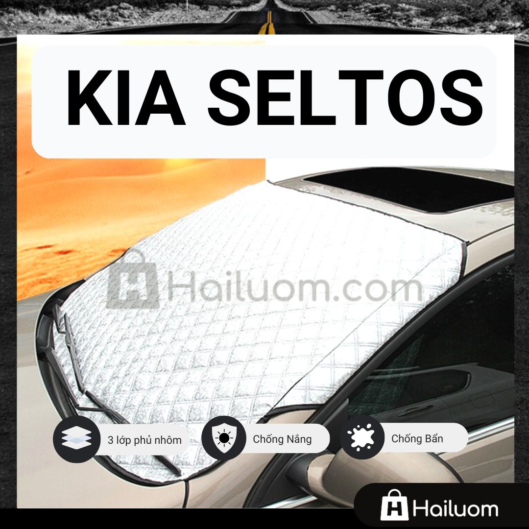 Tấm Che Nắng Kính Lái ô tô KIA SELTOS - Tấm Che Nắng ô tô Cao Cấp