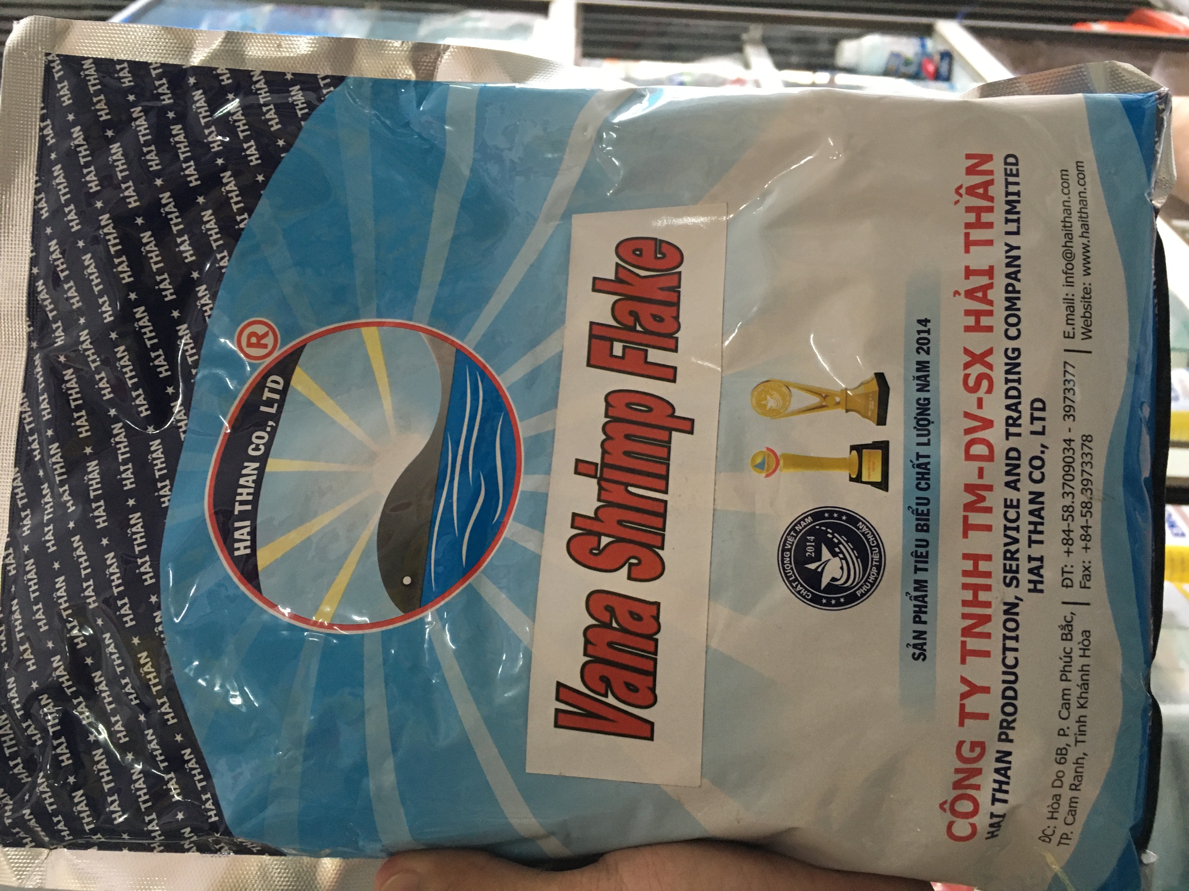 Play đen tôm số1 vana shrimp flake thức ăn tôm thẻ chân trắng giống , thuỷ hải sản hải thần