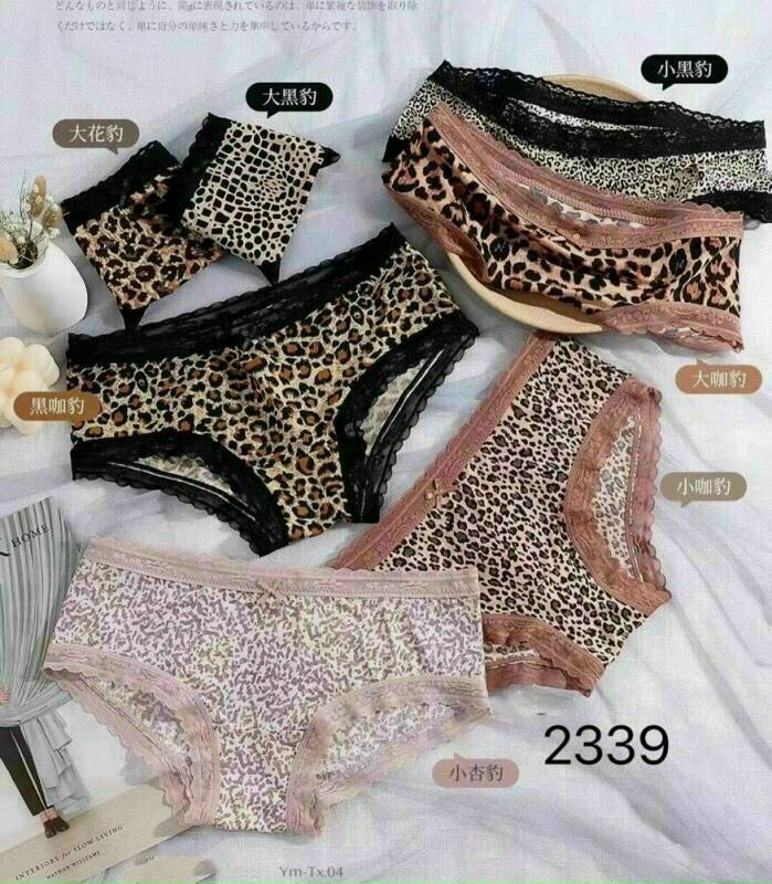 Combo3 Quần lót nữ thun lạnh mềm mịn,kháng khuẩn,nâng mông ôm sát cơ thể,co giãn 4 chiều,viền ren da beo