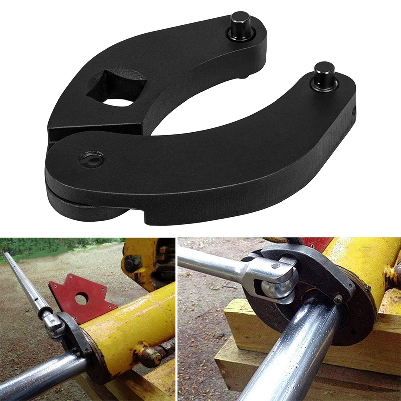 1266 Tool Adjustable Large Gland Nut Wrench Hydraulic Cylinders Repair 2" to 6" Universal for Hydraulic Cylinders Hydraulic Machinery