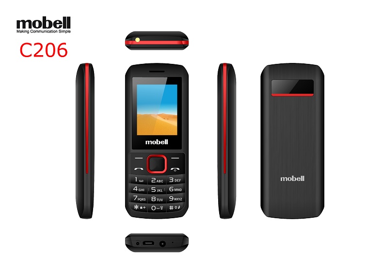 Điện thoại Mobell C206 - Hàng chính hãng