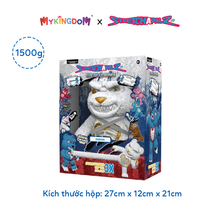 Đồ Chơi Mô Hình STRETCHAPALZ Kéo Giãn 22cm Gấu Kỳ Quặc Soran 992912