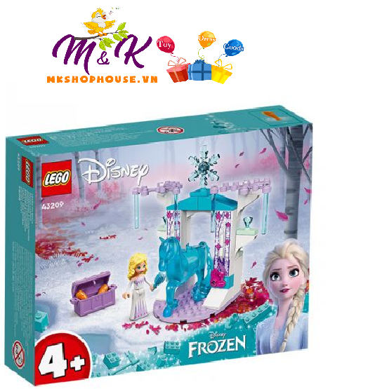 LEGO Disney Princess 43209 Elsa và ngựa băng giá Nokk (53 chi tiết)