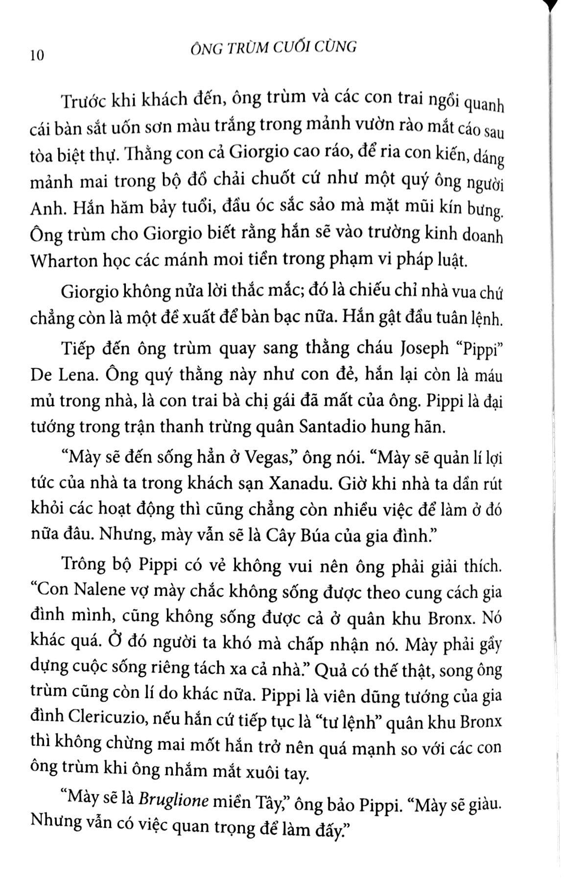 Ông Trùm Cuối Cùng (Mario Puzo)