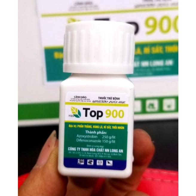 Asmiltop super 12,5ml. Top 900. Đặc trị đốm lá, vàng lá dưa, cà chua, phấn trắng hoa hồng, rỉ sắt ngô