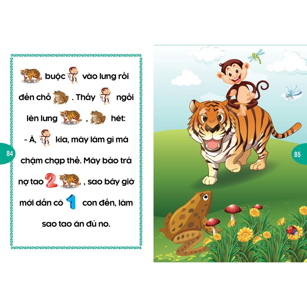 Bách Khoa Tri Thức Bằng Hình - Combo 8 Quyển Truyện Đọc Bằng Hình Ảnh - Truyện Ngụ Ngôn đặc sắc - Đồng Dao cho Bé