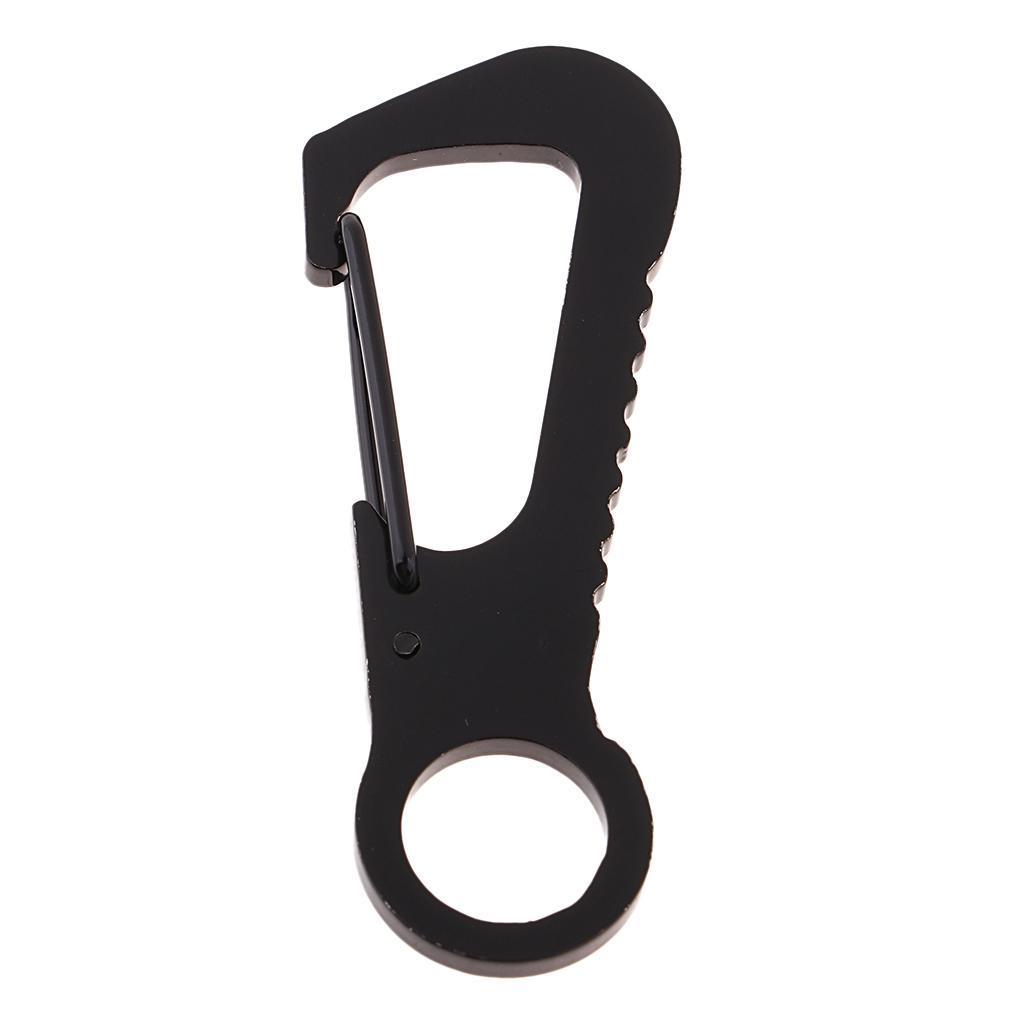 2 Colors Durable Keyring Clip Hook Key Buckle Quick Release Hooks