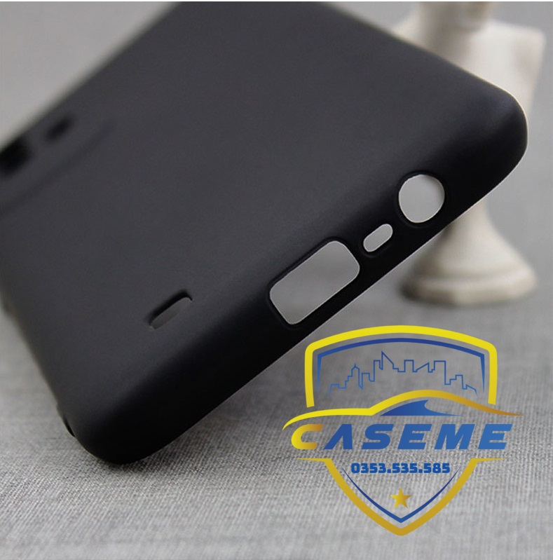 Ốp lưng dành cho Realme Narzo 50i silicon dẻo màu đen bảo vệ camera cao cấp