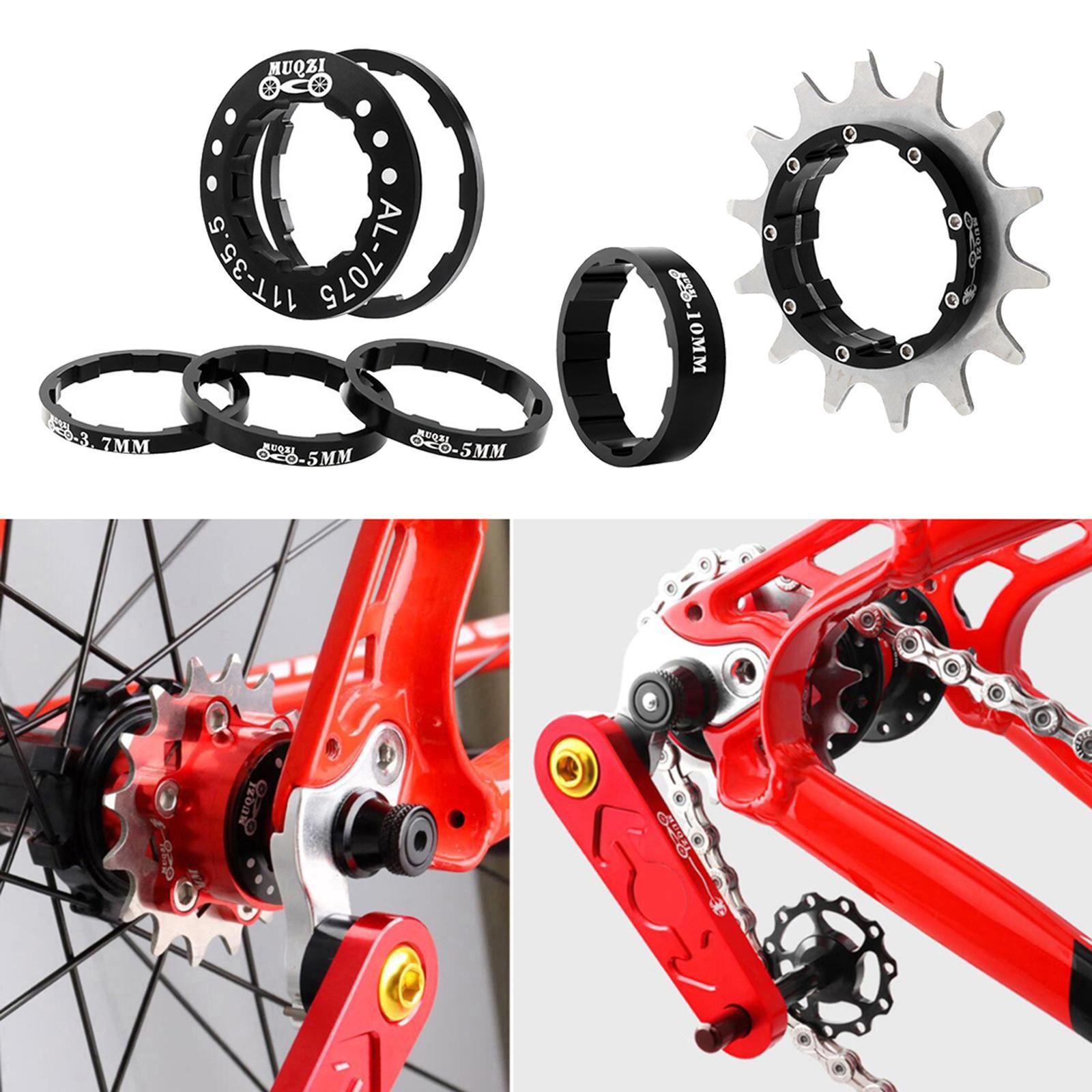 14T Single Speed Flywheel Adapter  Spacers Removeable Cog