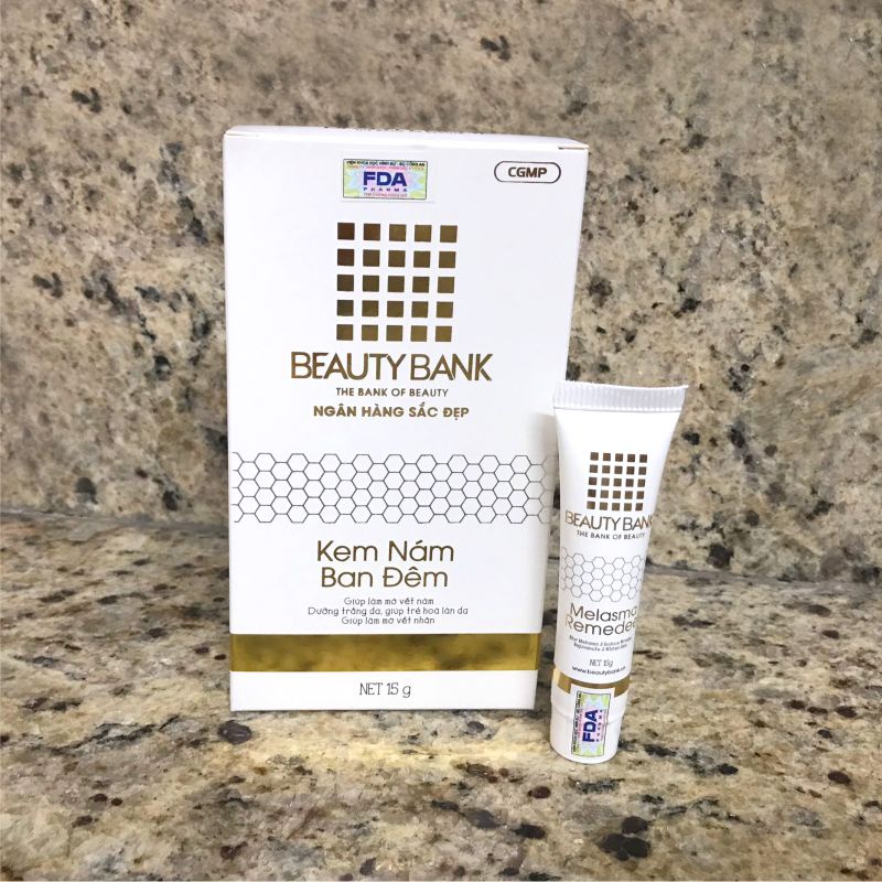 Kem Nám Ban Đêm Melasma Remedee 15g giúp mờ nám, mờ vết nhăn, dưỡng da, se khít lỗ chân lông - BEAUTY BANK