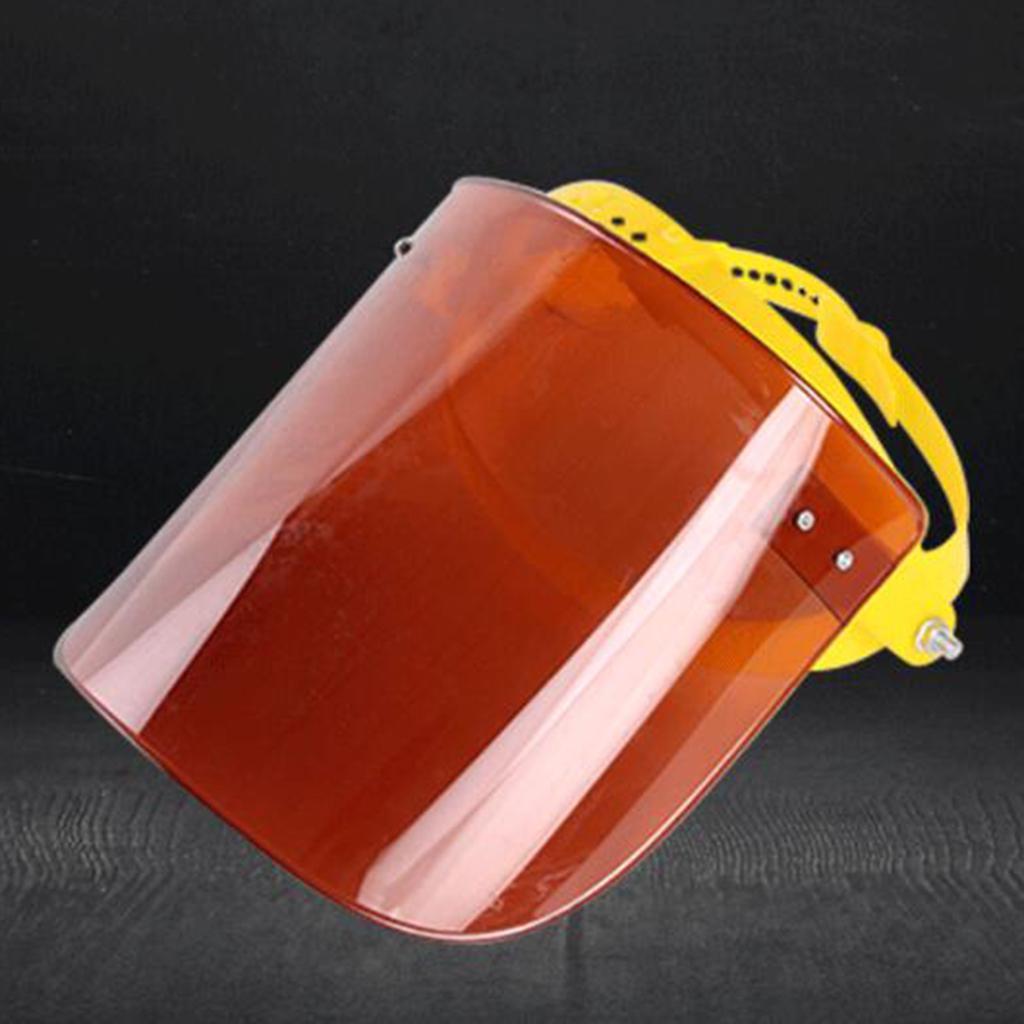 Pro Reusable Full Face Guard Covering Kitchen Spitting Anti-Fog Anti-Dust Anti-splash Anti-roasting Wide Visor Welding Helmet Lightweight