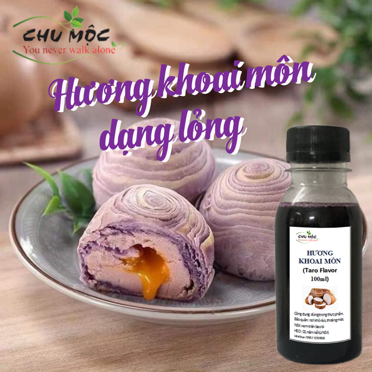 Hương khoai môn dạng lỏng