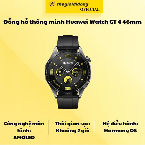 Đồng hồ thông minh Huawei Watch GT 4 46mm - Hàng chính hãng