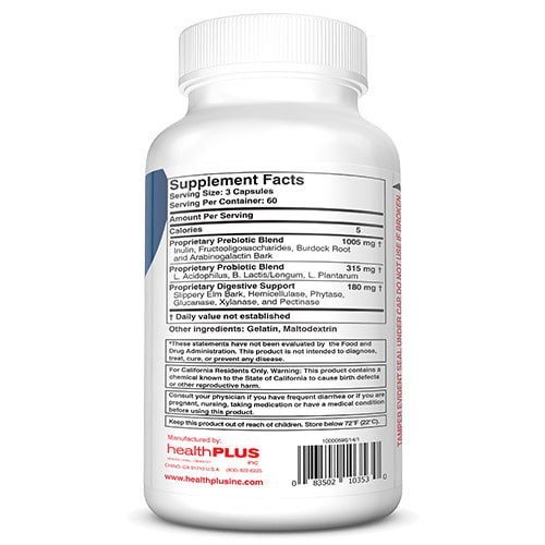 PREBIOTIC FORMULA promote growth good bacteria | Bổ sung Men Vi Sinh tự nhiên hỗ trợ hệ thống miễn dịch và phát triển Vi Lợi Khuẩn trong đường - Điều trị Táo Bón Chai 180 Viên