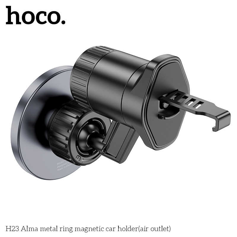 Giá đỡ điện thoại ô tô hít nam châm dùng cho iP 12/ 13/ 14/ 15 series hoco H23 _ hàng chính hãng