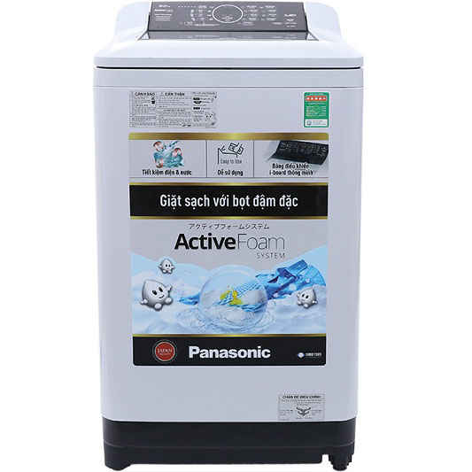 Máy giặt Panasonic 9 kg NA-F90A4HRV lồng đứng- Hàng chính hãng- Giao tại HN và 1 số tỉnh toàn quốc