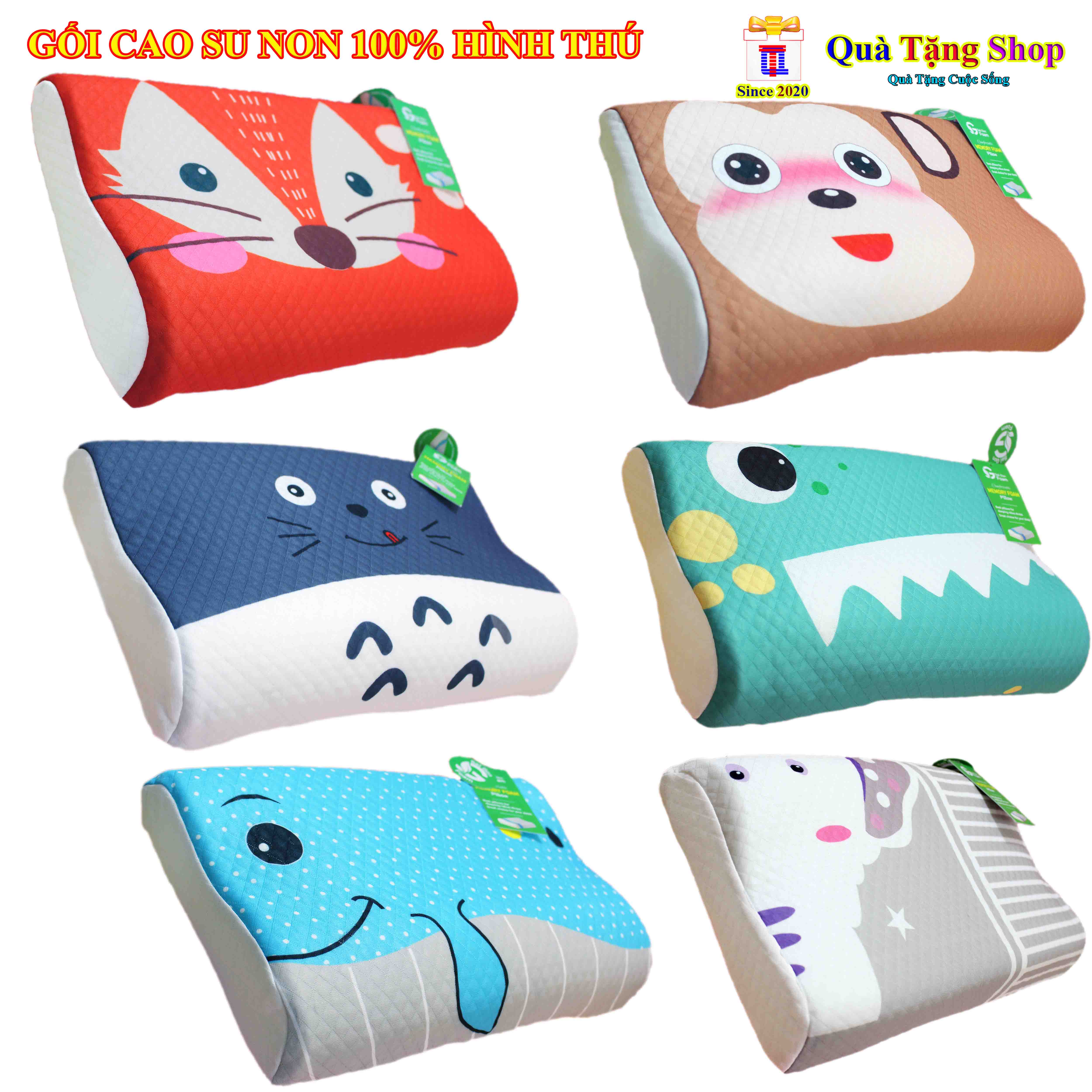 GỐI CAO SU NON CAO CẤP 100% SIÊU ÊM