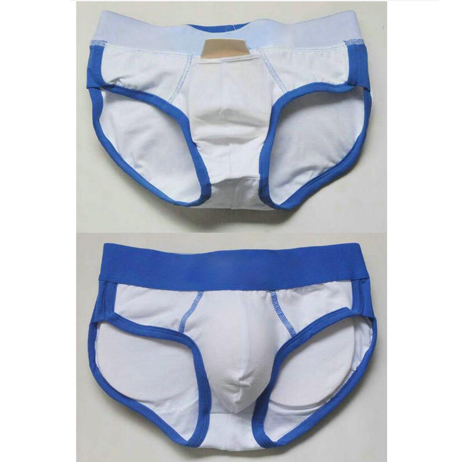 Soft Men's Underwear Bulge Enlarge Enhancing Cup Sponge Pad for Swimwear Brief Shorts Underwear Padded Swimming Trunks