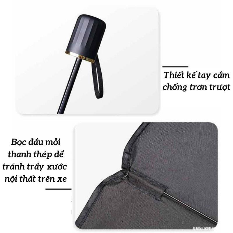 Ô Che Nắng Ô Tô - Dù Che Nắng Ô Tô Kính Lái Phủ Bạc Titan Cách Nhiệt Chống Tia Cực Tím Cao Cấp Dành Cho Xe Hơi