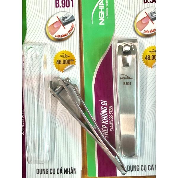 Kềm bấm móng lưỡi bằng Nghĩa loại lớn hàng chính hãng nail clipper mã B901 dùng cắt móng tay móng chân