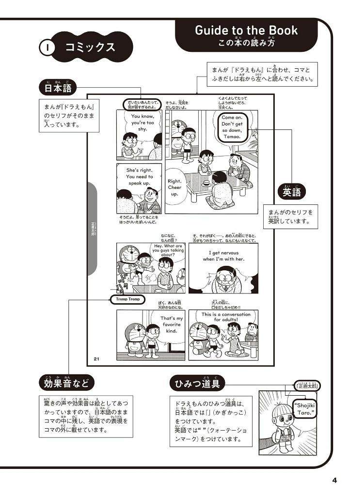 Sách ngoại văn: Eigo De DORAEMON Bilingual Comics 1 (Japanese - English Version)