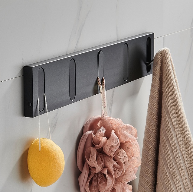 Móc dán tường treo vật dụng vô hình Home Decor TOWEL RACK 5