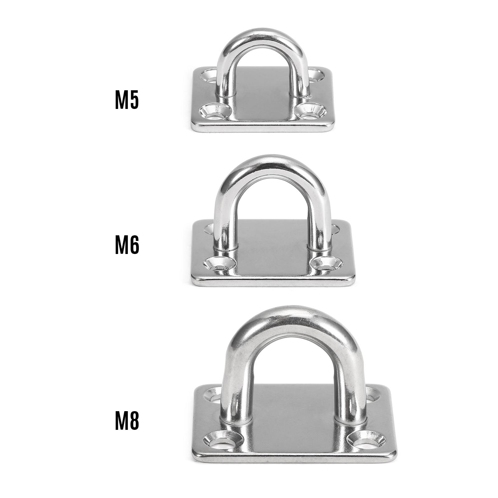 4PCS Mount Hook Pad Eye Eye Color: M5