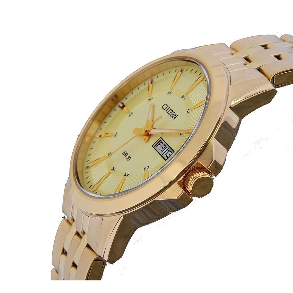 Đồng Hồ Citizen Nam Chính Hãng, Citizen BF2013 - 56P Lịch Ngày Lịch Thứ Dây Thép Fullbox