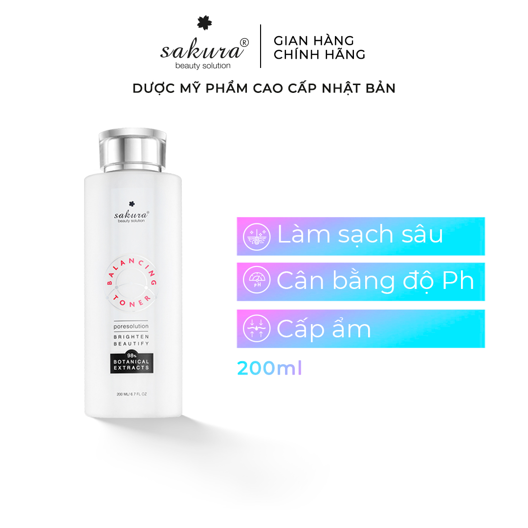 Nước cân bằng da Sakura Balancing Toner 2020