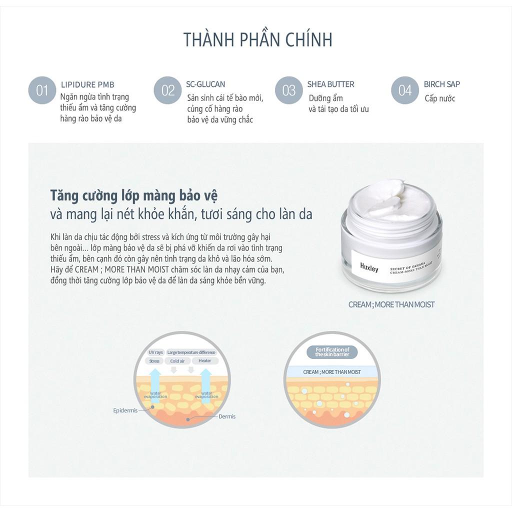 Combo Dưỡng Ẩm, Chống Lão Hoá, Dưỡng Sáng Da Huxley